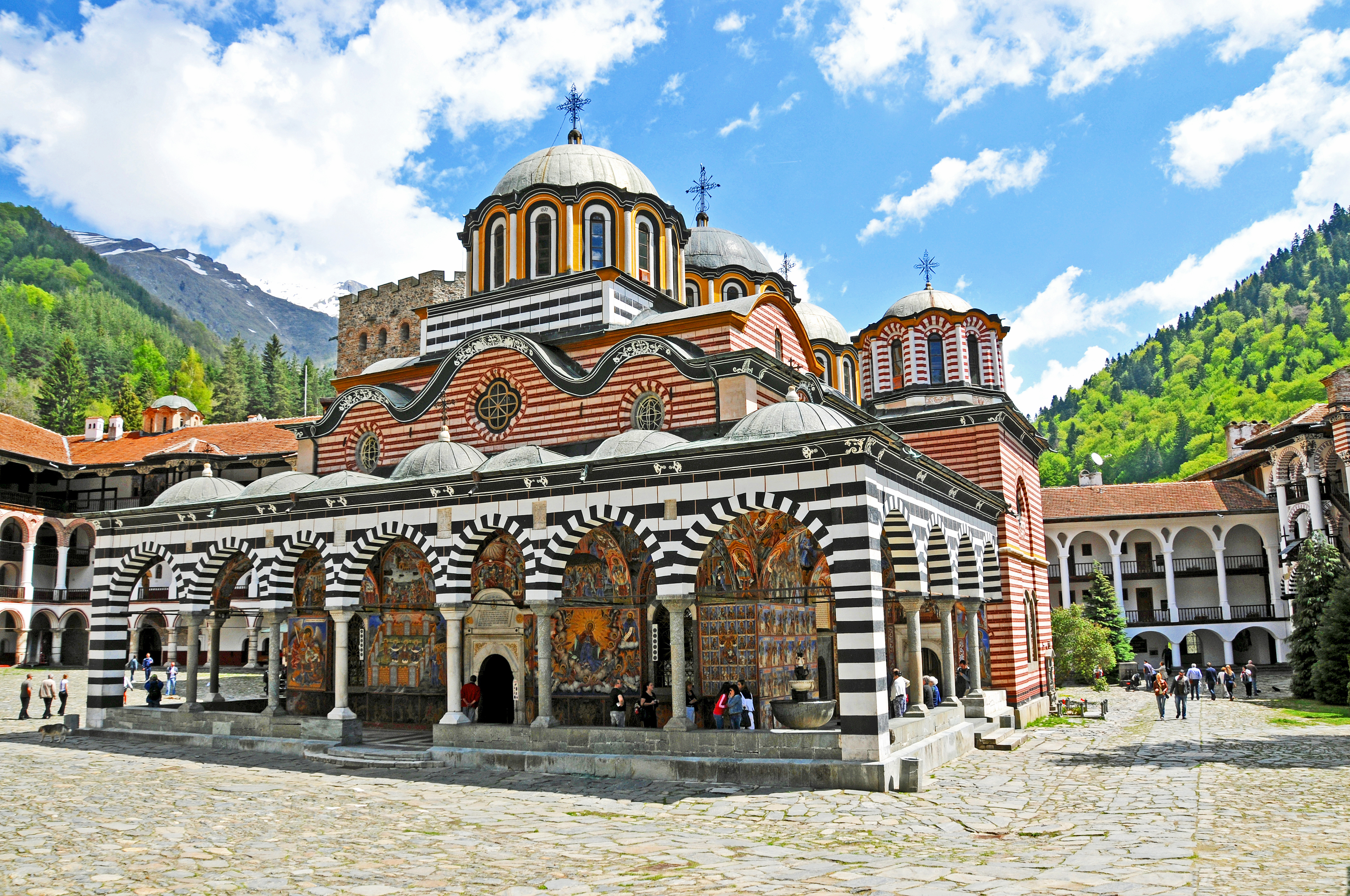อารามรีล่า Rila Monastery Bulgaria